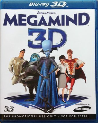 Megamind 3D & 2D (Promotional Edition) (Blu-Ray)