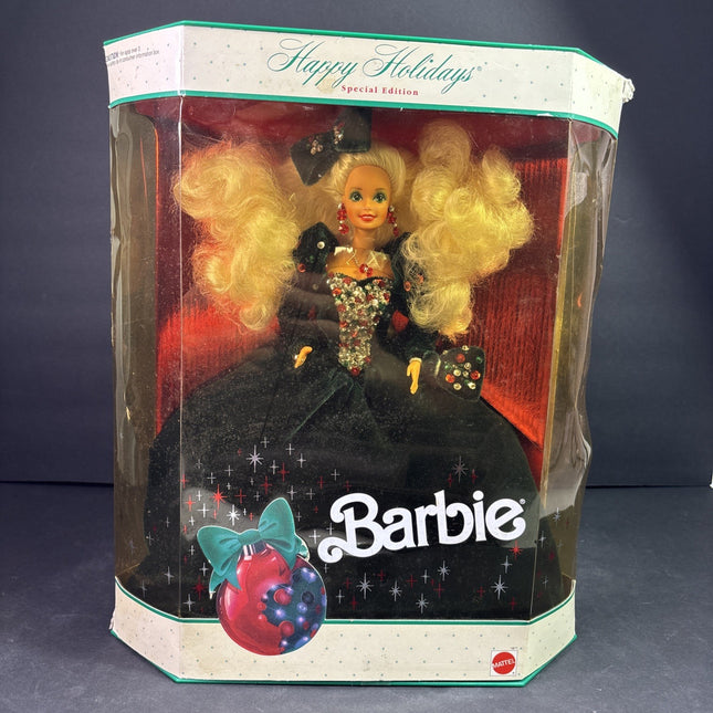 1991 Happy Holidays Special Edition Barbie Doll Mattel #1871 New In Box