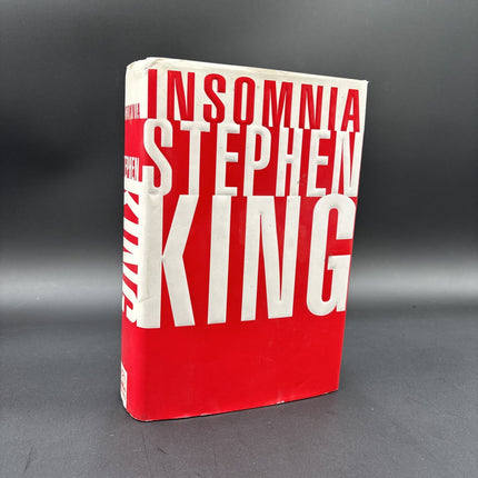 Stephen King Insomnia 1994 Hardcover True 1st Edition 1st Print HCDJ Viking VG
