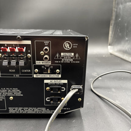 Sony STR-DE635  FM Stereo/FM-AM Receiver