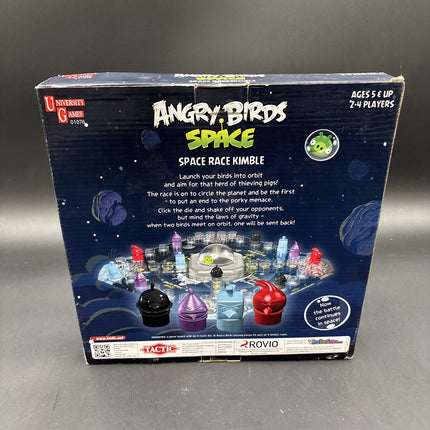 Angry Birds Space Race Kimble Game 01076 2012 University Games Open Box Complete
