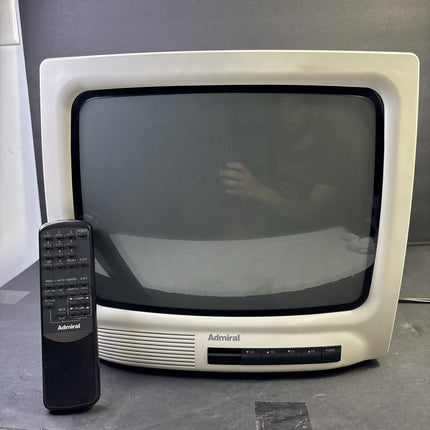 Admiral 13” Color TV #12301 00 W/Remote And Original Box