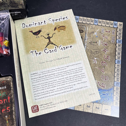 Dominant Species Board Game - GMT Games - 2012 Third Printing - All Components