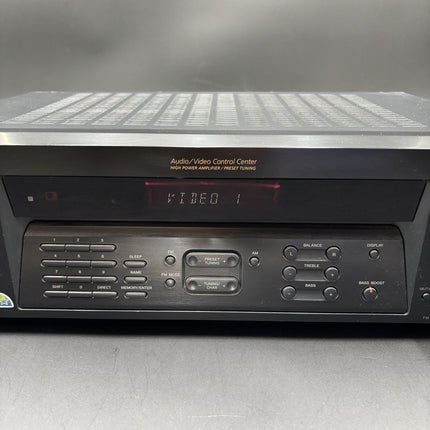 Sony AM/FM Stereo Receiver STR-DE185 Audio Video Control Center Tested & Working