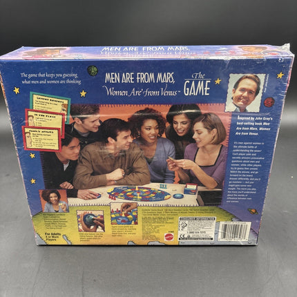 1998 Men Are From Mars, Women Are From Venus Board Game New in Box Sealed