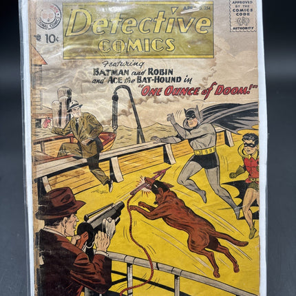 Detective Comics (1937) #254 Mid Grade Sheldon Moldoff Bat-Hound Cover/Story