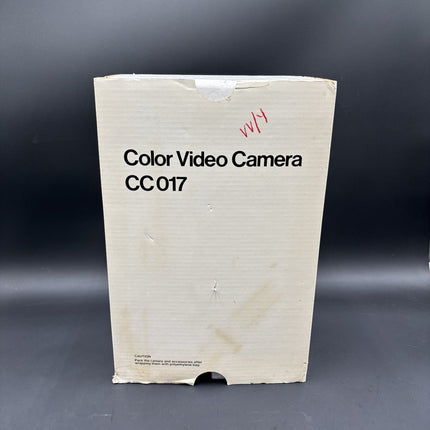 1984 RCA Color Video Camera w/ Viewfinder (CC017) SelectaVision, Made in Japan