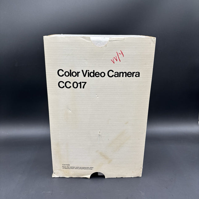 1984 RCA Color Video Camera w/ Viewfinder (CC017) SelectaVision, Made in Japan