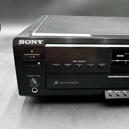 Sony DVP-C650D 5-Disc CD DVD Video Player Changer Digital  Tested