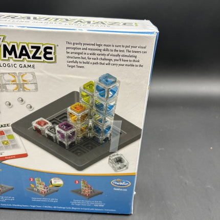 ThinkFun GRAVITY MAZE Falling Marble Logic Brain Game 2014 Brand New