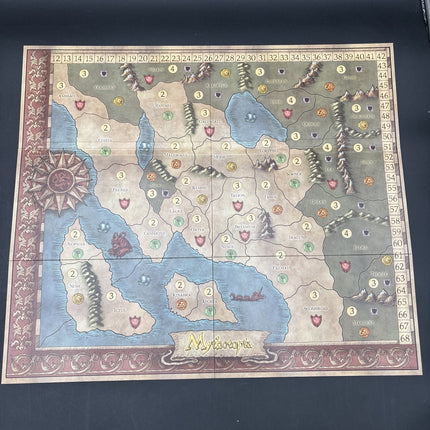 Mythotopia-Martin Wallace-Tree fog Board Game Perfect Condition