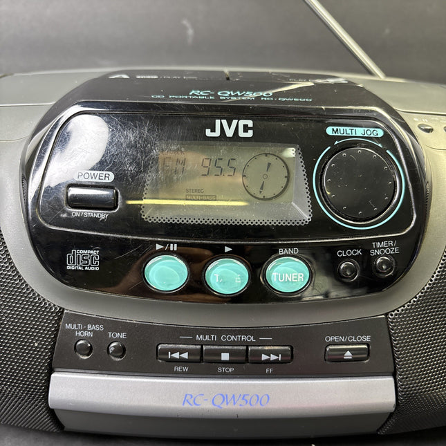 JVC RC-QW500 Portable Stereo System Boombox