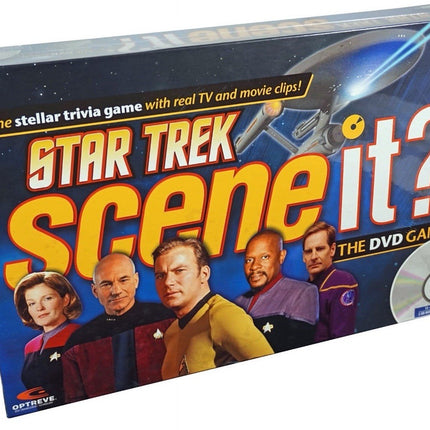 Star Trek Scene It? DVD Game with Real TV and Movie Clips Sealed NEW