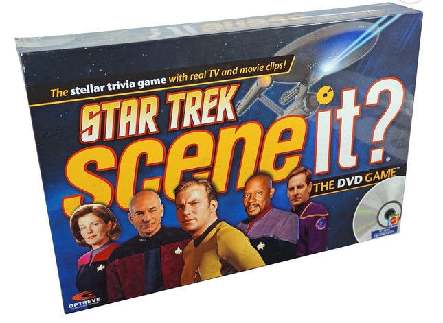 Star Trek Scene It? DVD Game with Real TV and Movie Clips Sealed NEW