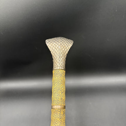 Stainless Steel Blade Snake Head Sword Japanese Samurai Katana