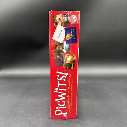 Picwits! Board Game - Use Your Wit To Make The Caption Fit 2012 Mindware Sealed