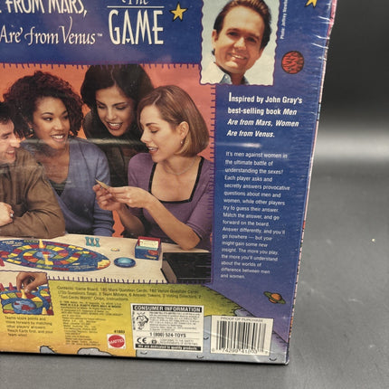 1998 Men Are From Mars, Women Are From Venus Board Game New in Box Sealed