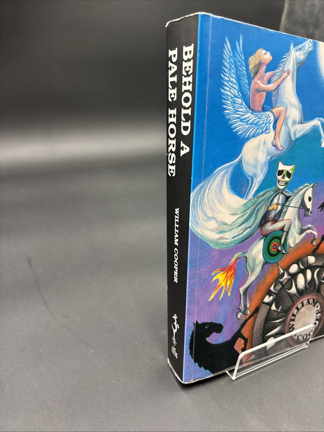 Behold a Pale Horse 1991 William Cooper 500 Pg Unrevised Protocol of Z CFR 🐴