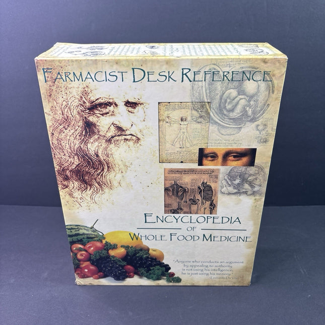 Farmacist Desk Reference Encyclopaedia Whole Food Medicine SIGNED By Don Tolman