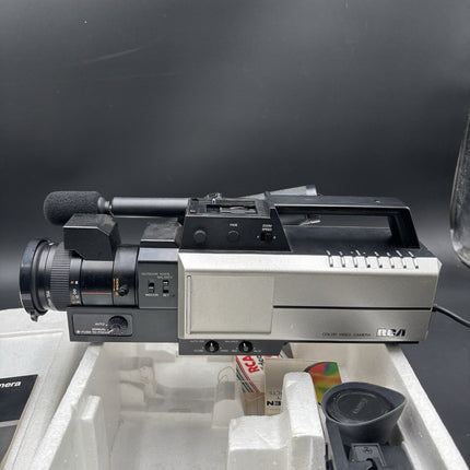 1984 RCA Color Video Camera w/ Viewfinder (CC017) SelectaVision, Made in Japan