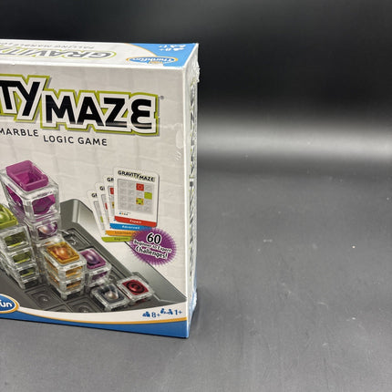 ThinkFun GRAVITY MAZE Falling Marble Logic Brain Game 2014 Brand New