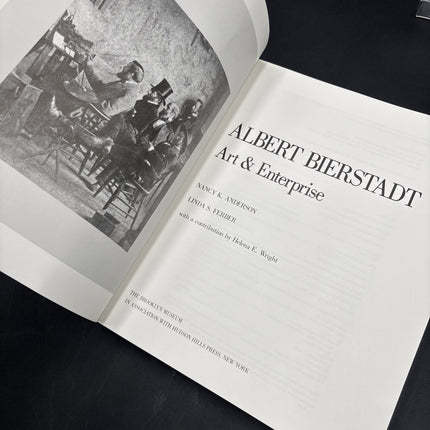 First Edition Albert Bierstadt: Art and Enterprise. Anderson, Nancy K. und Linda