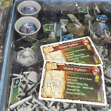 BattleLore Epic fantasy adventures Expansion Blue Widow Spider