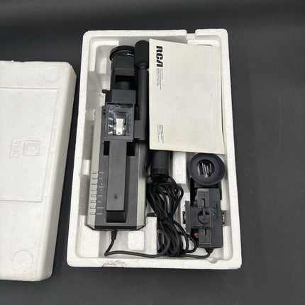 1984 RCA Color Video Camera w/ Viewfinder (CC017) SelectaVision, Made in Japan