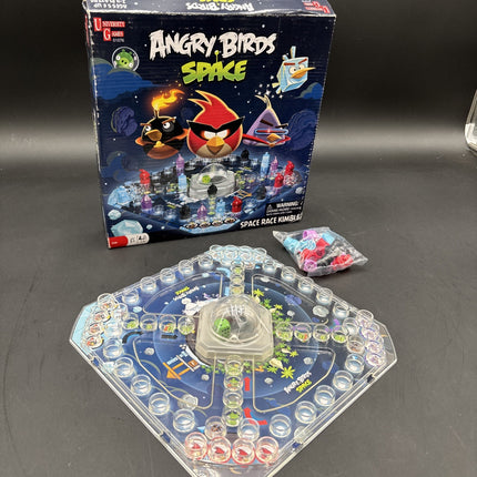 Angry Birds Space Race Kimble Game 01076 2012 University Games Open Box Complete