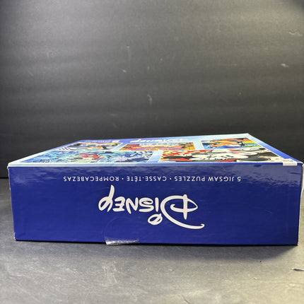 5 in 1 Disney Puzzles 2015 Ceaco Mickey Mouse Donald Goofy Minnie NEW