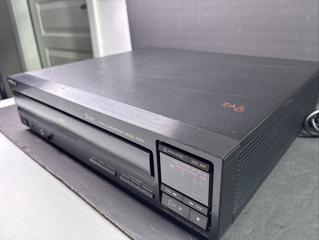 Vintage Sony CDP-C305 5-Disc Compact Disc CD Player/Changer - No Remote