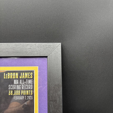 Los Angeles Lakers LeBron James Highland Mint NBA All-Time Scoring Record