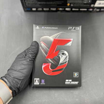 SONY PS3 Gran Turismo 5 Racing Pack Japan Version Limited Ed +LOGITECH Force Gt