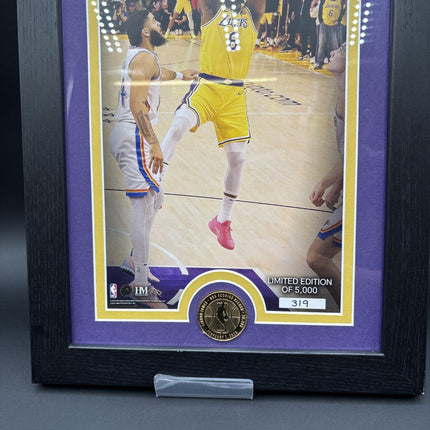 Los Angeles Lakers LeBron James Highland Mint NBA All-Time Scoring Record