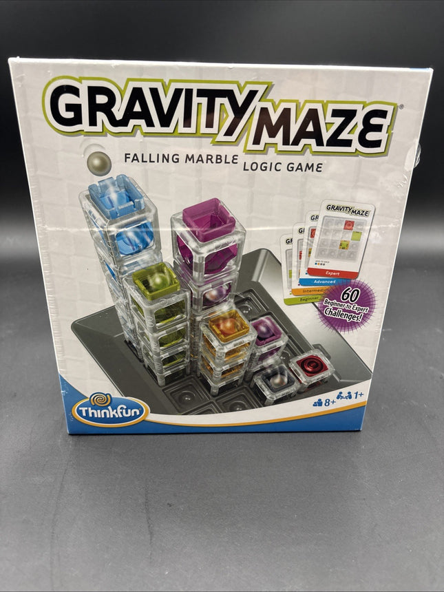 ThinkFun GRAVITY MAZE Falling Marble Logic Brain Game 2014 Brand New
