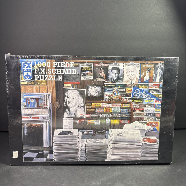 Puzzle 1000 Pc FX Schmid Decade of the Fifties 20"x27" Dented Box Marilyn Monroe
