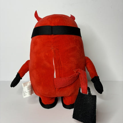 Minions Stuart Plush Devil Side Stepper Animated Halloween 11 Inch Stuffed Gemmy