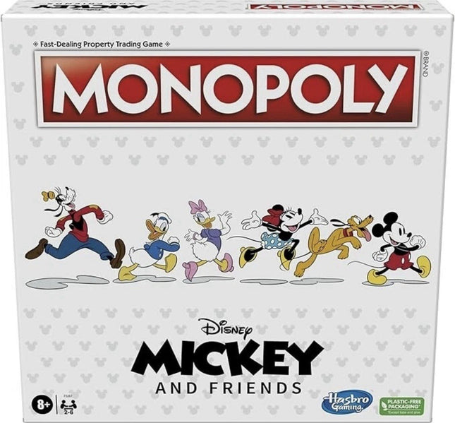 NEW Monopoly Disney Mickey and Friends Edition Hasbro Board Game - FREE SHIPPING