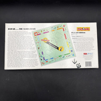 Hawaii Edition Monopoly Real Estate Trading BoardGame Complete New Sealed Inside