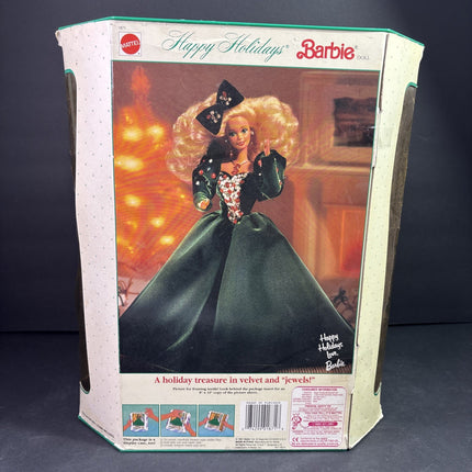1991 Happy Holidays Special Edition Barbie Doll Mattel #1871 New In Box