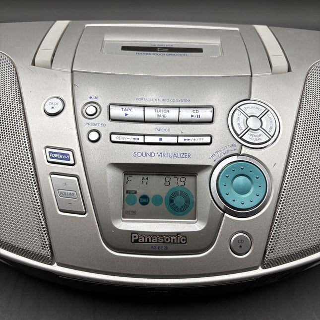 Panasonic RX-ES20 CD-Radio-Cassette Tape Boombox Portable***Fully Functional!***