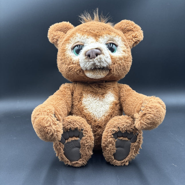 FurReal Friends Cubby The Curious Teddy Bear Interactive 17.5" Toy Talks Moves