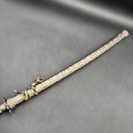 Stainless Steel Blade Snake Head Sword Japanese Samurai Katana
