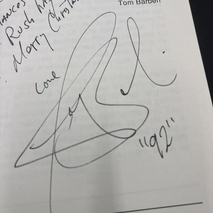 SIGNED Tom Barberi Book- “barberi Attempts To… Legalize Adulthood I’m Utah”