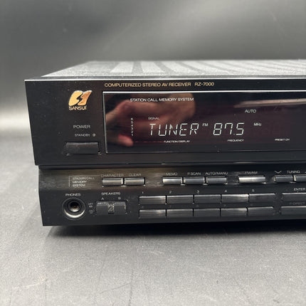 Sansui Audio Video Stereo Receiver RZ-7000 Working Tested Japan Working