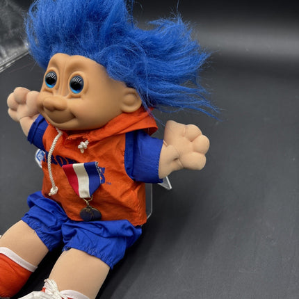 Denver Broncos Troll Doll Vintage NFL Mascot Rare 90s Collectible