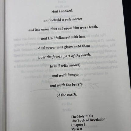 Behold a Pale Horse 1991 William Cooper 500 Pg Unrevised Protocol of Z CFR 🐴