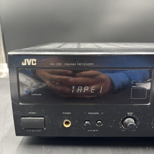 Vintage JVC RX-212 Stereo Receiver Tested ✅