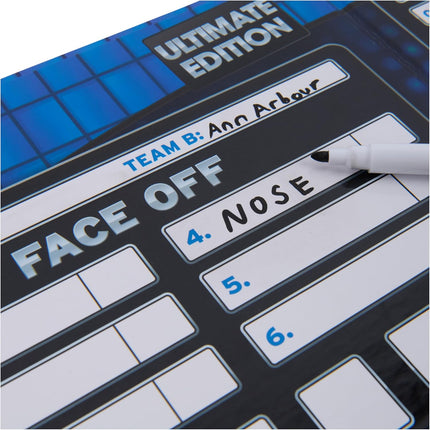 Spin Master Games, Family Feud: Ultimate Edition, Includes Tin Storage Box & 50 Bonus Questions, Friendly Competition Game, Family Game Night, 3+ Players, for Ages 8 & Up