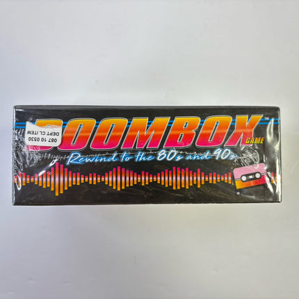 BOOMBOX Rewind to the 80's & 90's Card & Spotify Music Game